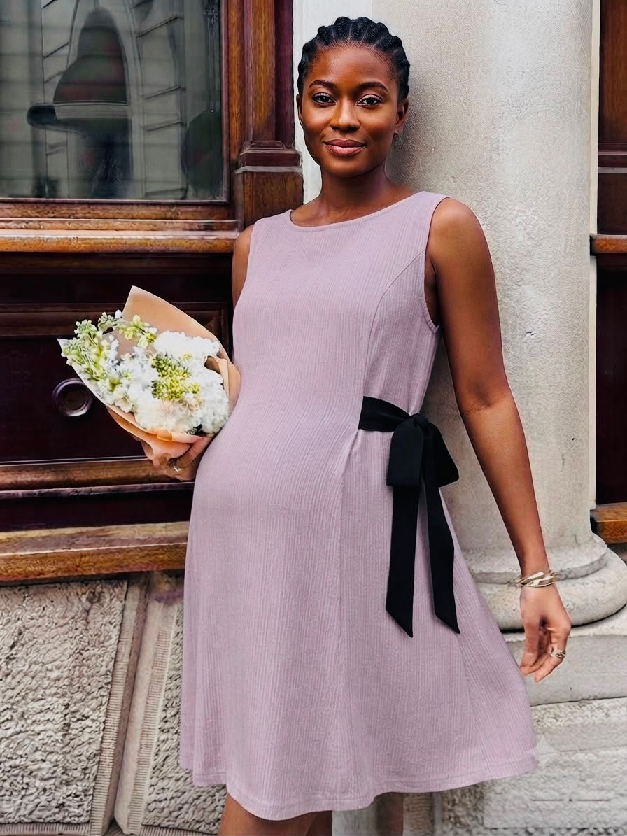 Laila Side Belt Dress