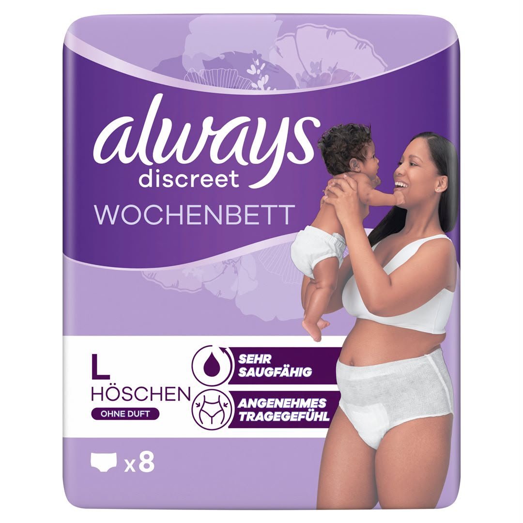 Always Discreet Postpartum Pads